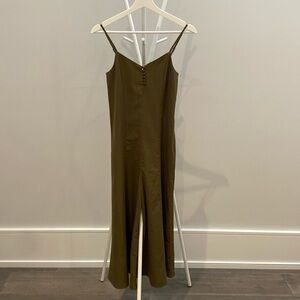 Oak + Fort Dark Green Jumpsuit